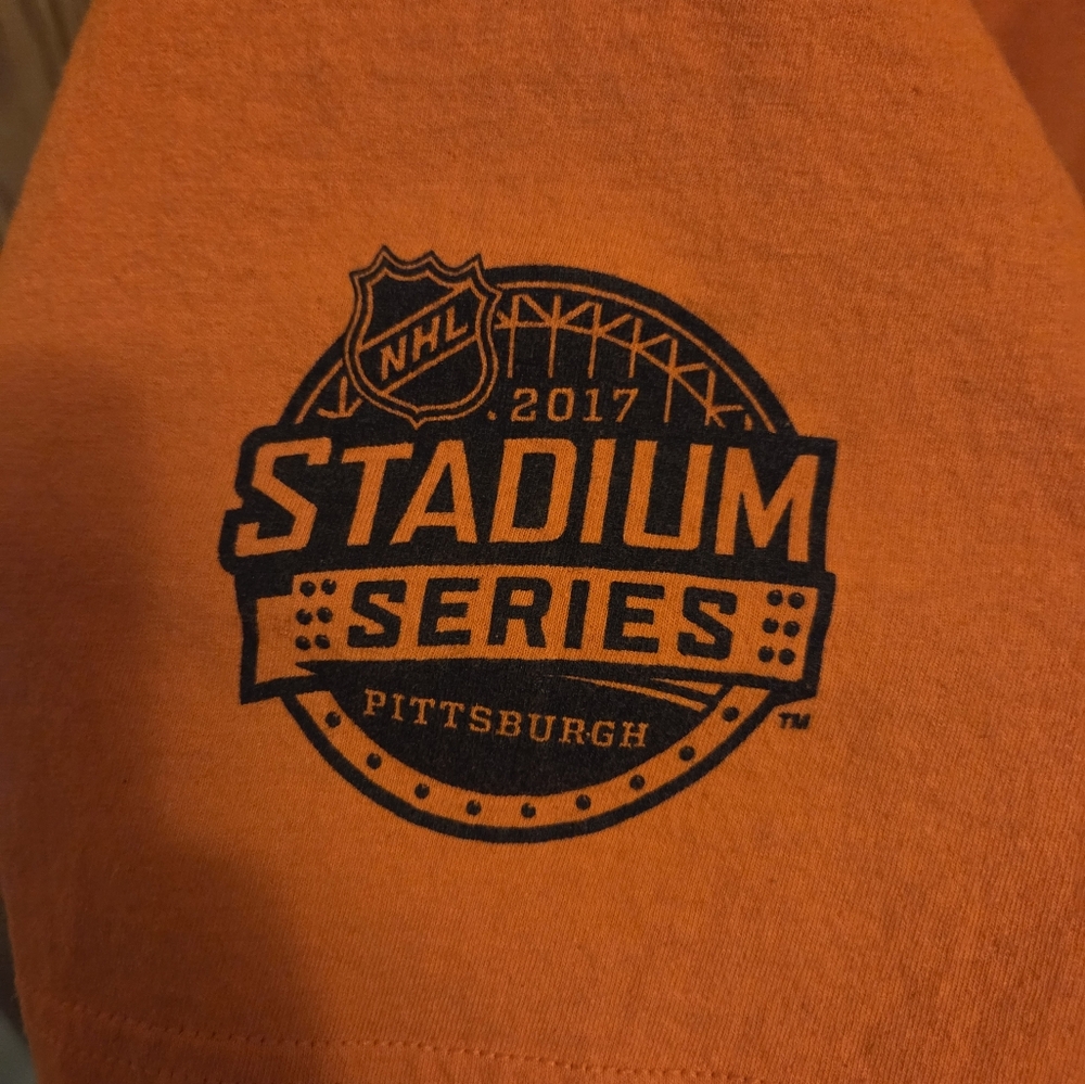 Reebok Philadelphia Flyers 2017 Stadium Series shirt Sz XL men's NHL - Picture 5 of 6